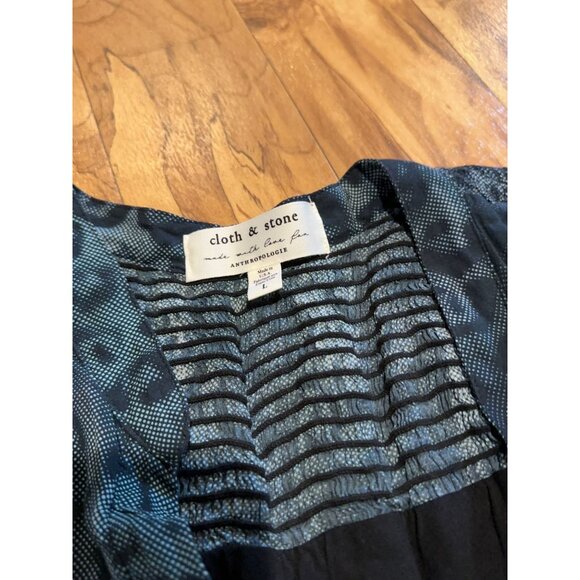 Cloth & Stone for Anthropologie – Cheetah Print Wrap Dress – Size L - Picture 7 of 12